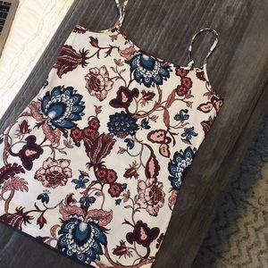 Pattern print cami from the Loft size Medium